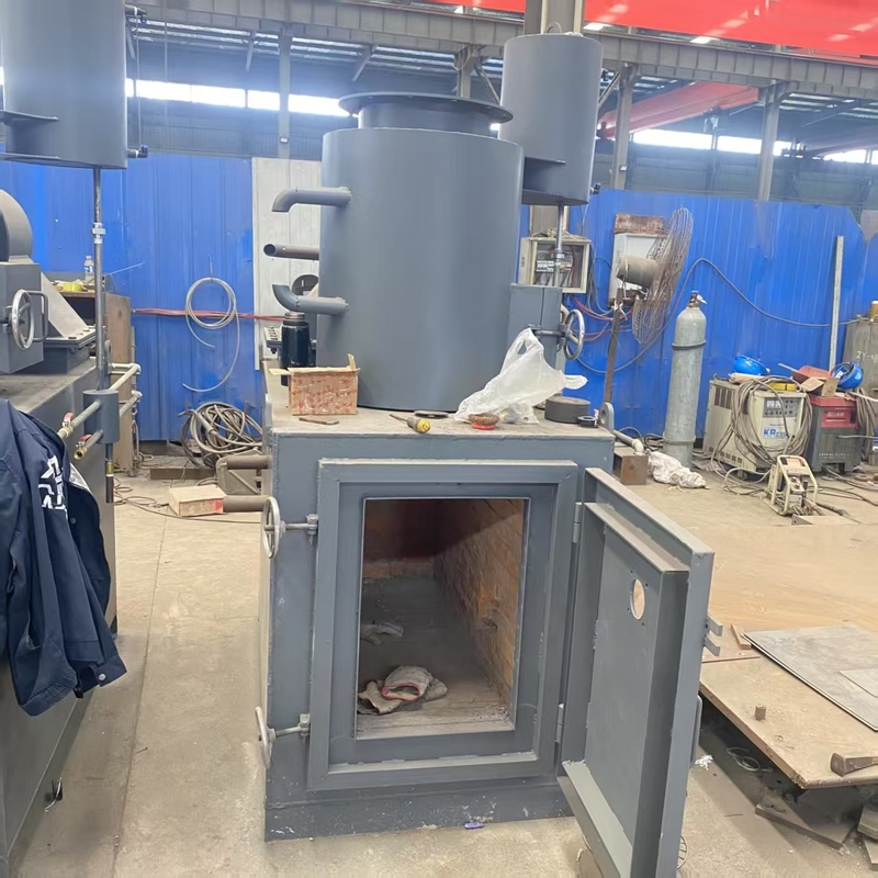 Auto Pet Dog Waste Incinerator 300kg 500kg Incinerator For Animal Disposal