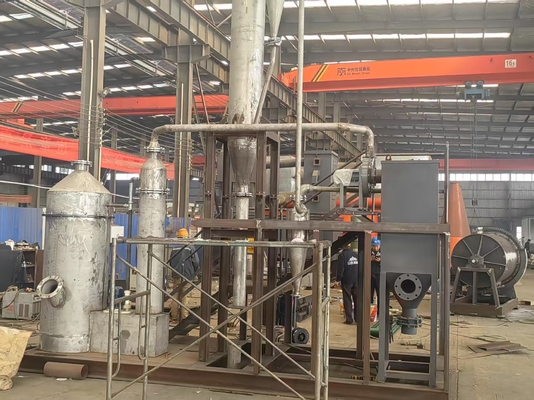 ZLFT Fluidized Bed Roasting 0.6m2 1.1m2 3m2  Boiling Roaster