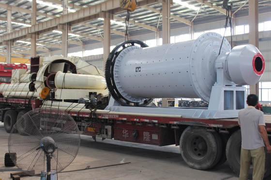 1.5x5.7m 1.83x7m Incoming Material Testing Dry Ball Milling Process Customization