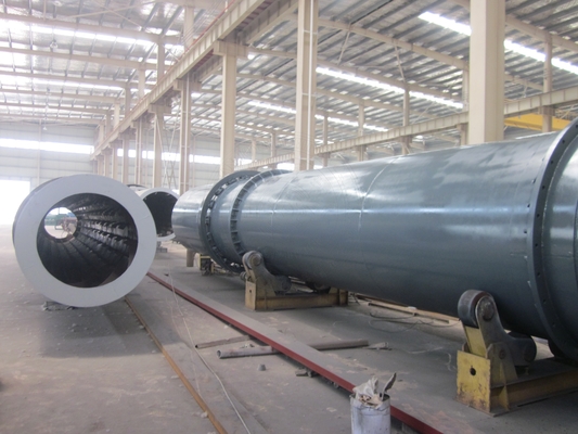 Automatic Manual Control Portable Rotary Dryer Electric Gas Power Supply