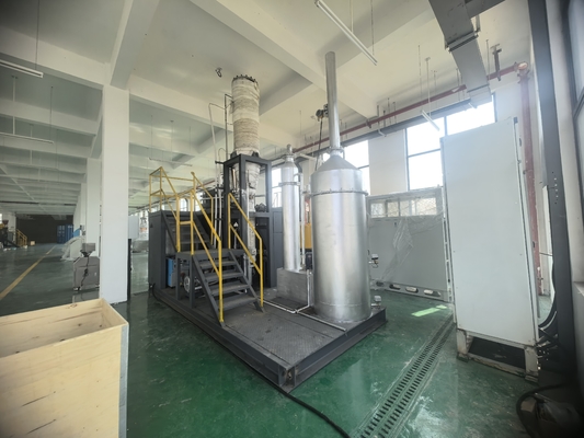High Uniformity Fluid Bed Roaster 10 - 100M/S Solid Particle Roasting