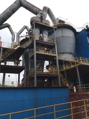 Microwave Fluidized Bed Roasting 0.05mm To 3mm Particle  Fluid Bed Boiler System